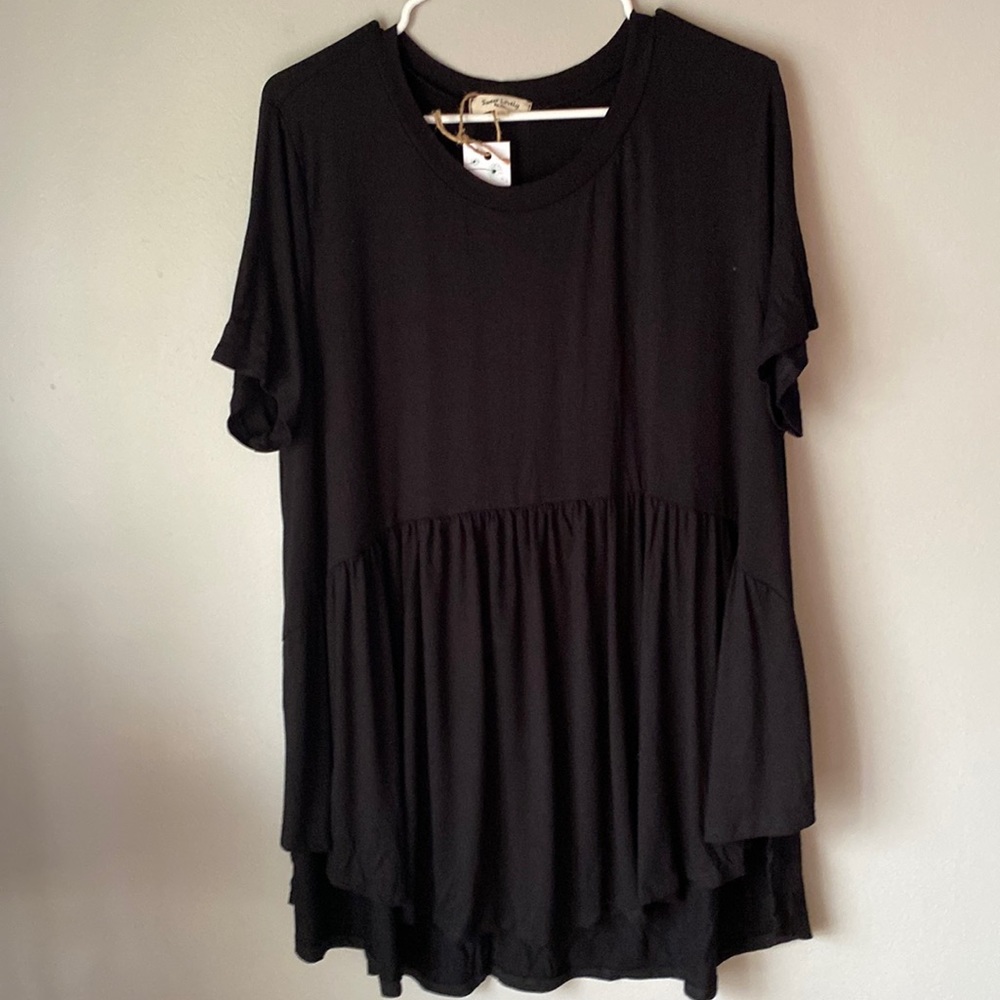 NWT Sweet Lovely by Jen 2xl babydoll top